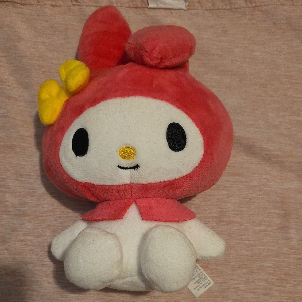My Melody Plush Toy - Pink and White